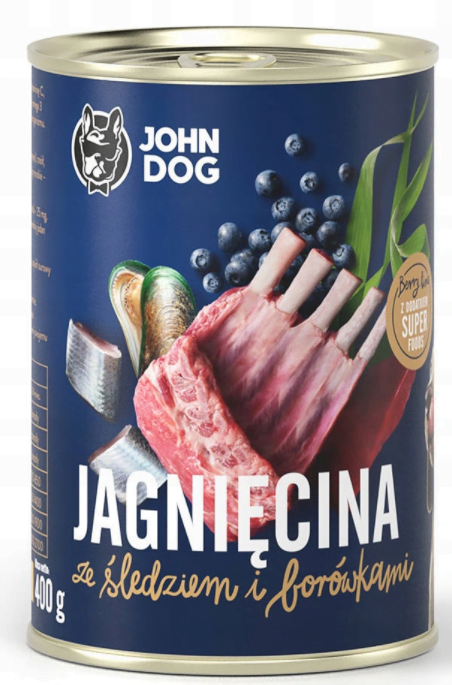 Screenshot_75 John Dog Berry jagnięcina ze śledziem i borówkami 6 x 400g junior