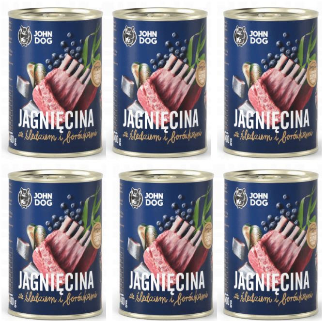 Screenshot_76 John Dog Berry jagnięcina ze śledziem i borówkami 6 x 400g junior