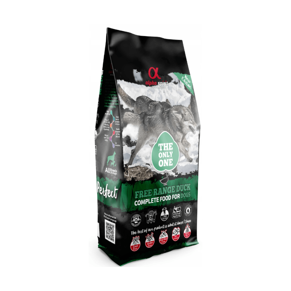 Alpha Spirit HYPOALLERGENIC DUCK 12kg Kaczka